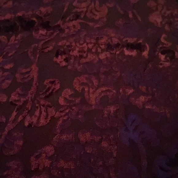 NWOT Rampage Burgundy Dress Size 5 Lined Shell 54% Rayon 46% Polyester Adorable - Picture 7 of 8